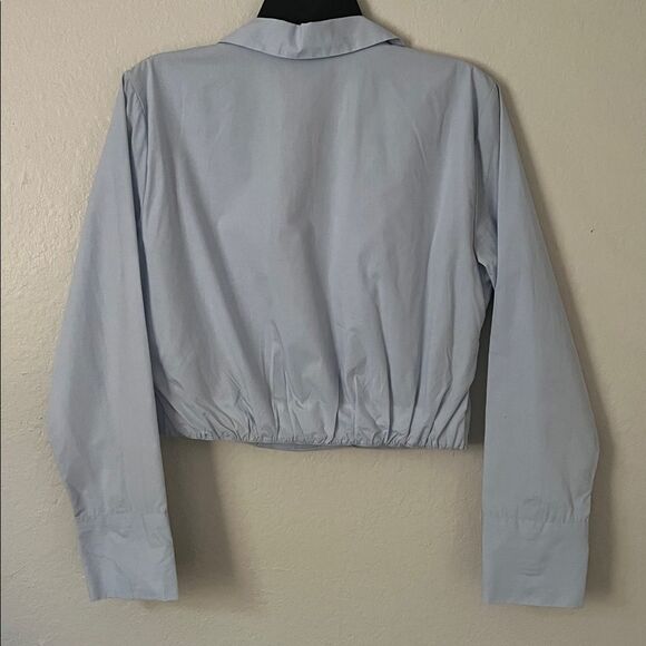 Abercrombie and Fitch Women's Long Sleeve Shirt Wrap in Size M - Picture 6 of 8
